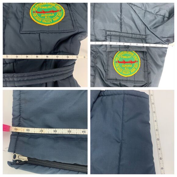 Vintage Men's Walls Insulated Snowmobile Suit with Patches Size L - Picture 12 of 12